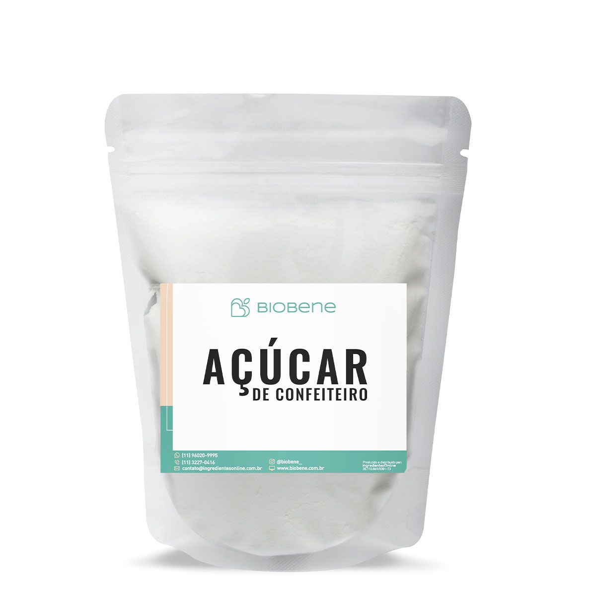 Açúcar de Confeiteiro Biobene 1kg