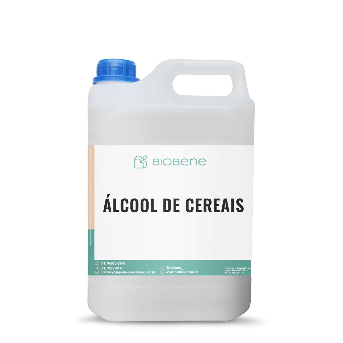 Alcool de Cereais 96% P/ Difusor ou Bebidas Biobene 5L