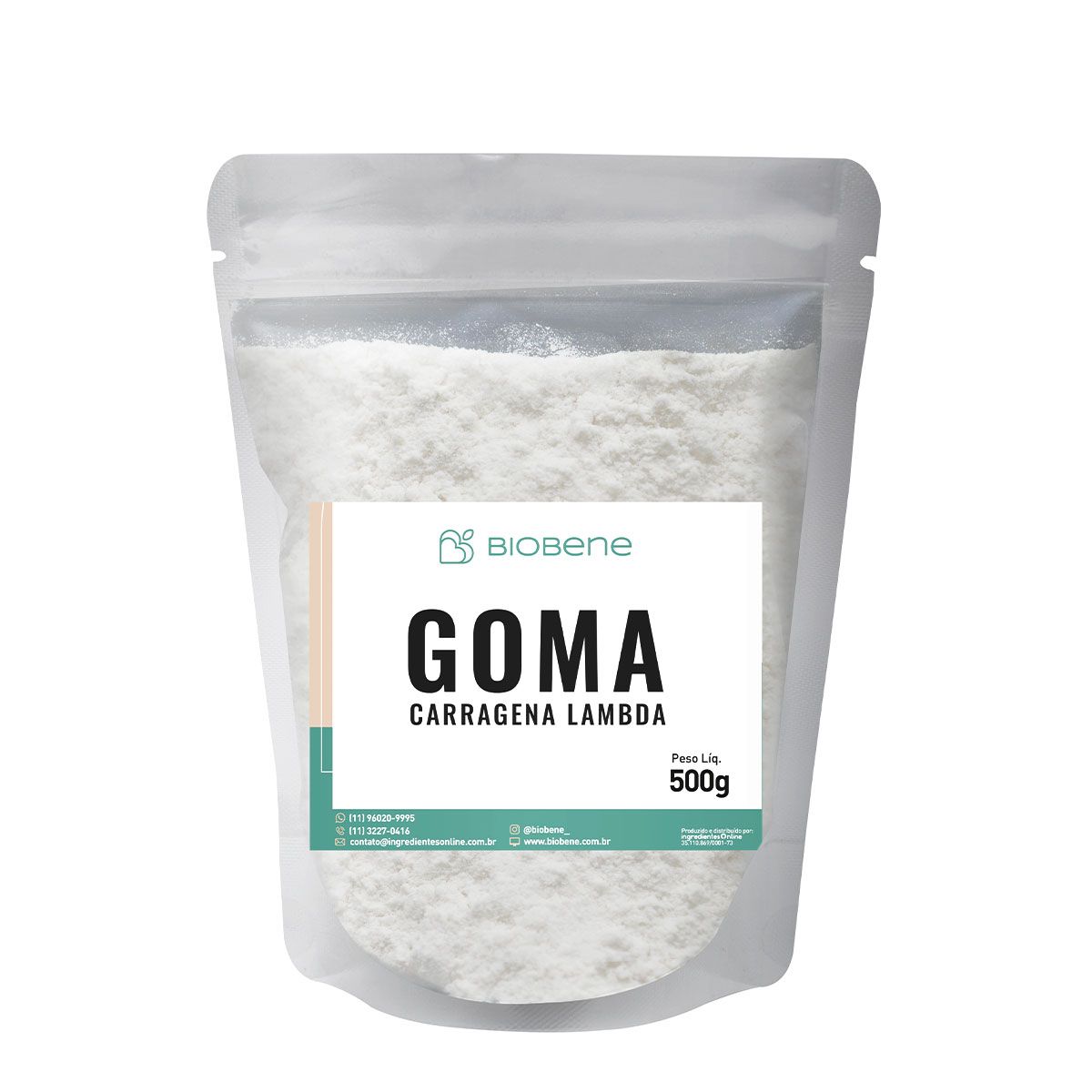 Goma Carragena Lanbda Biobene 500g