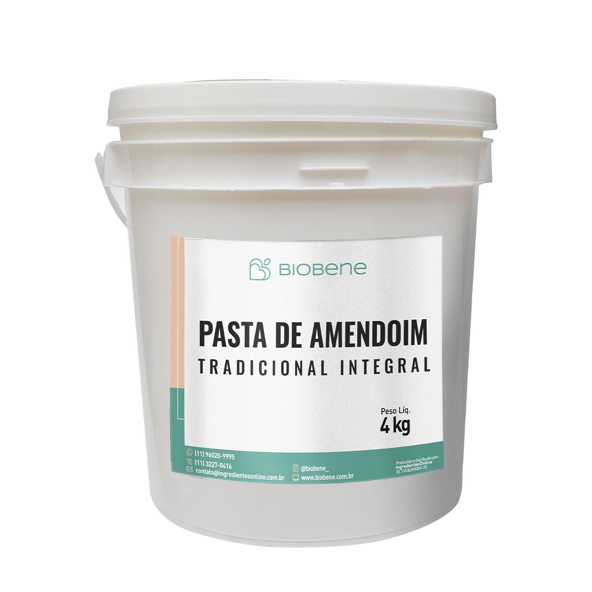 Pasta de Amendoim Tradicional Biobene 4kg