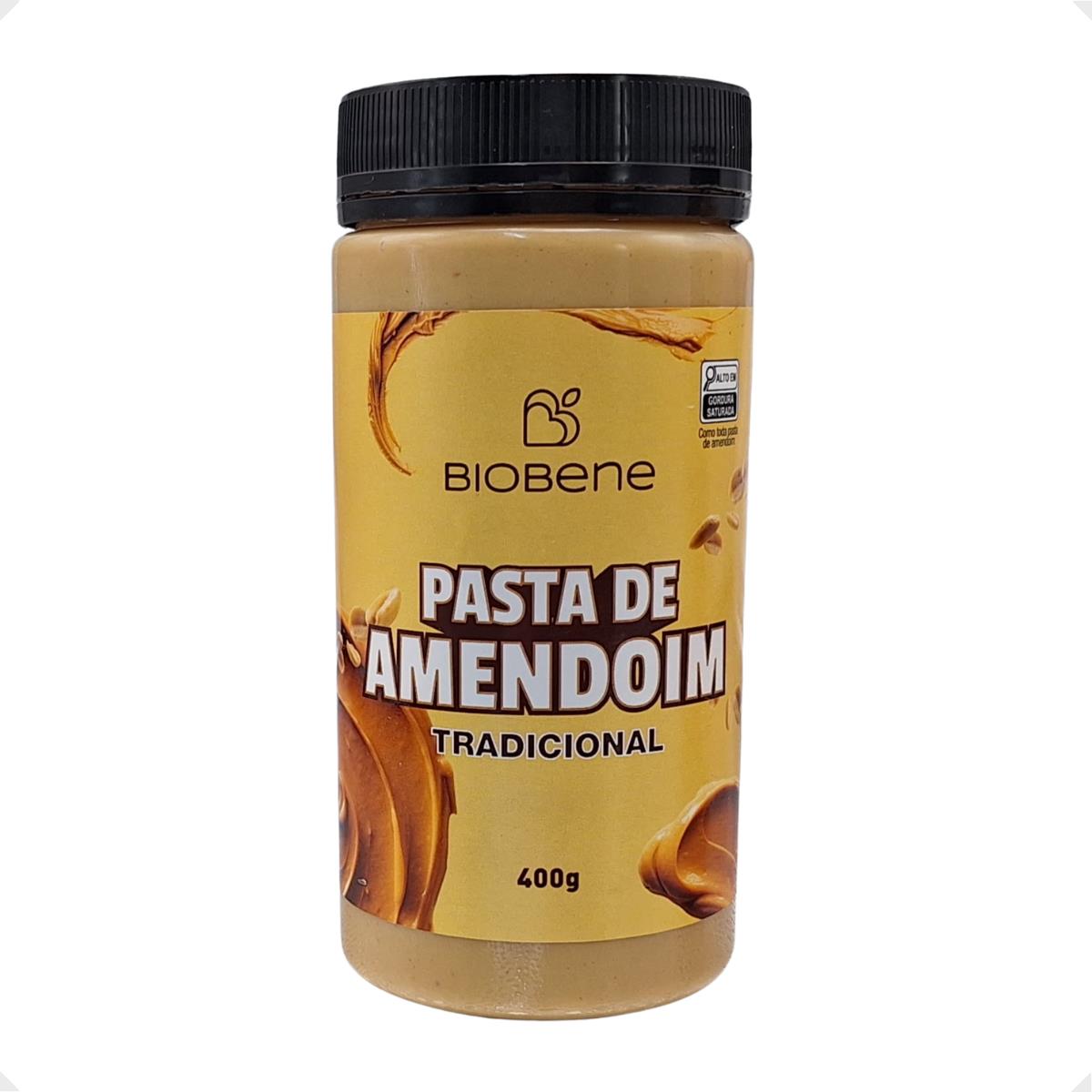 Pasta de Amendoim Tradicional Biobene 400g