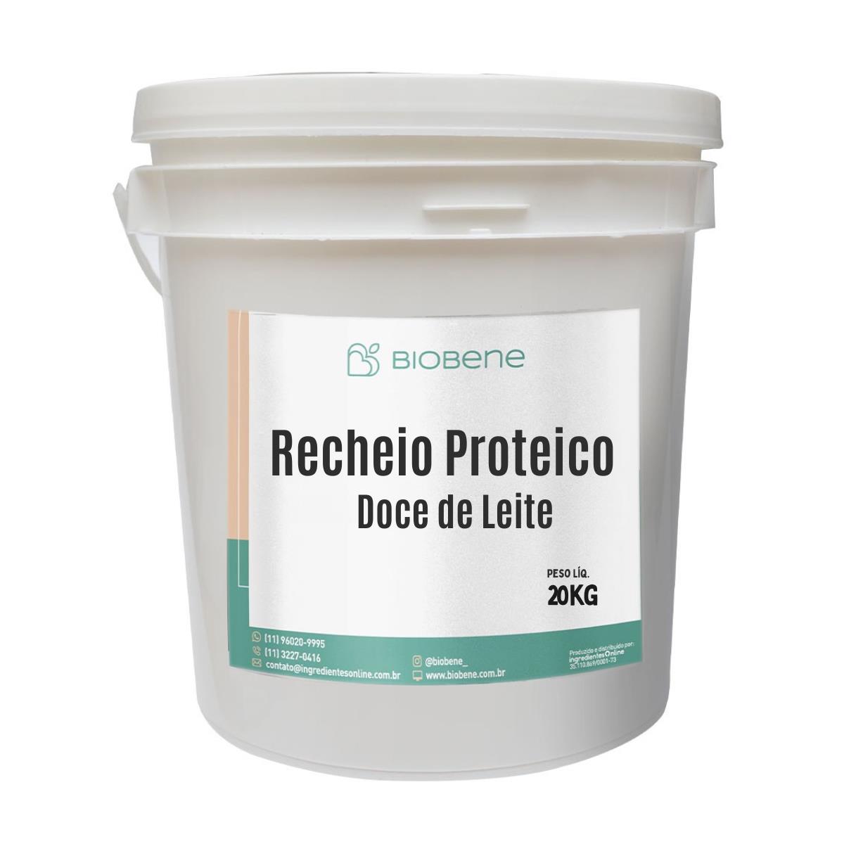 Recheio Proteico Doce De Leite 21% Biobene 20kg