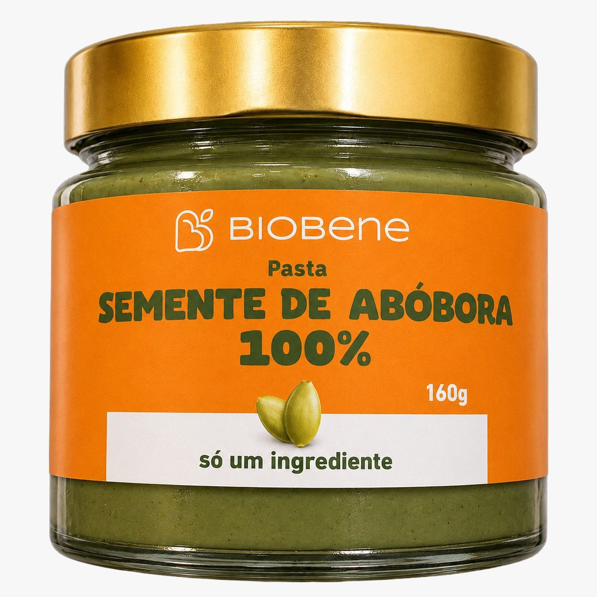 Pasta de Semente de Abóbora 100% Biobene 160g